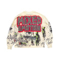 Mixed Emotions Art Club Cream Long Sleeve
