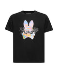 PSYCHO BUNNY MILO GRAPHIC BLACK T-SHIRT