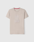 PSYCHO BUNNY PANAMA GRAPHIC OYSTER T-SHIRT