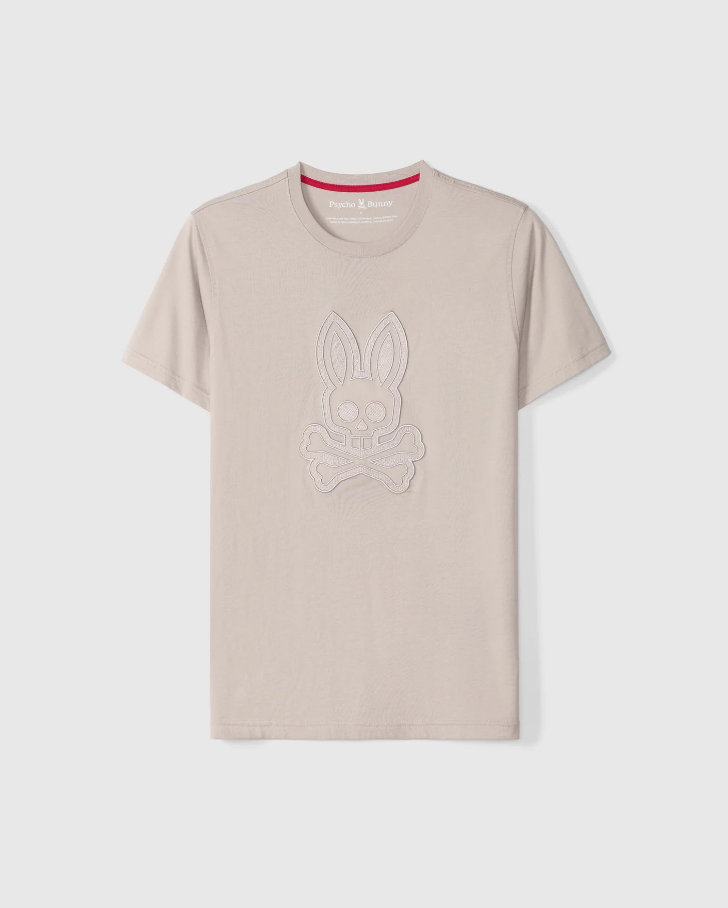PSYCHO BUNNY PANAMA GRAPHIC OYSTER T-SHIRT