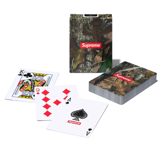 Supreme Camo Playing Cards