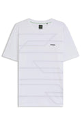 Hugo Boss Cotton-jersey T-shirt with melange print