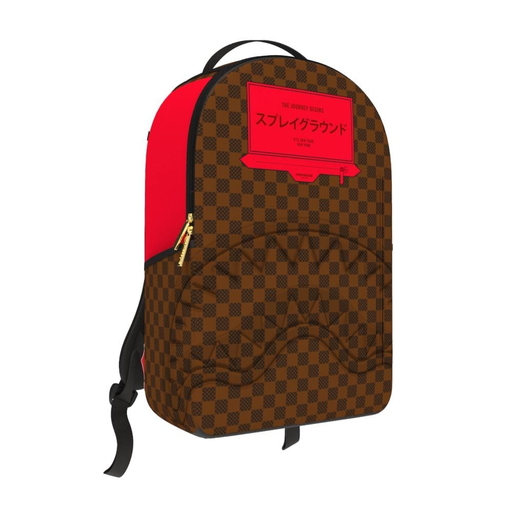 SPRAYGROUND RED REDEMPTION BACKPACK (B8571)