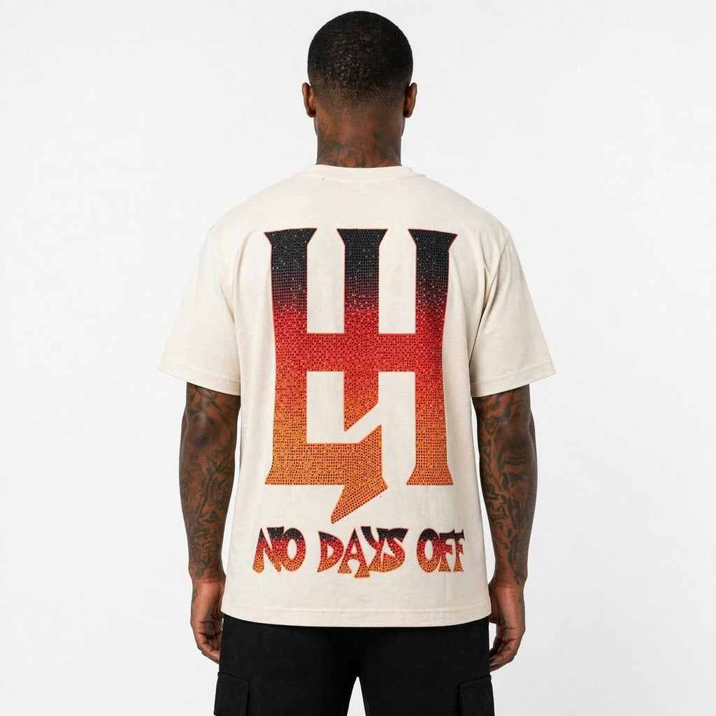 LIFE HUSTLERS MARS CREAM T-SHIRT