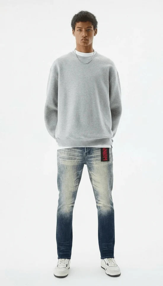 Anom 360 Dark Blue Wash Skinny Jeans