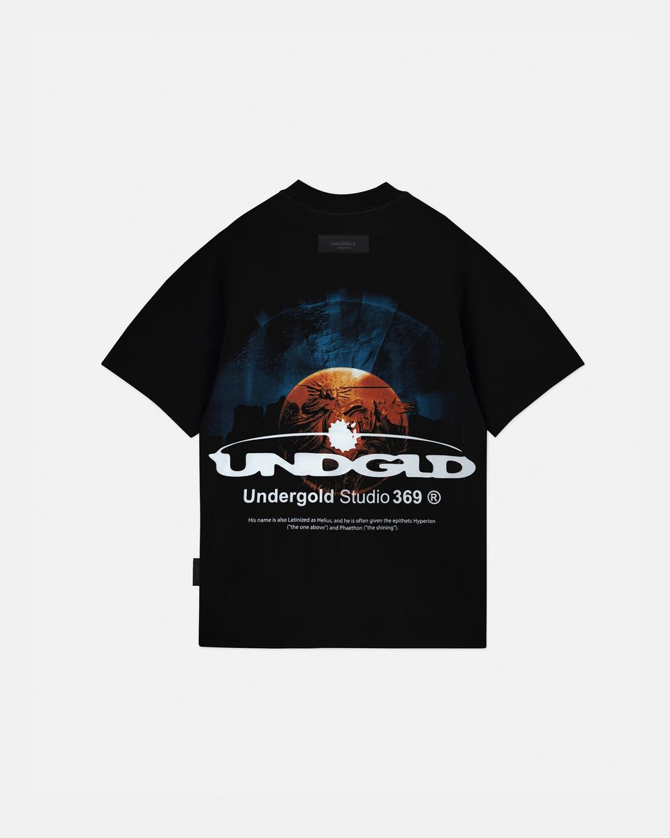 Undergold Helios Phases Tshirt (Black)
