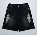 Fraternal Black Diamond Jean Shorts