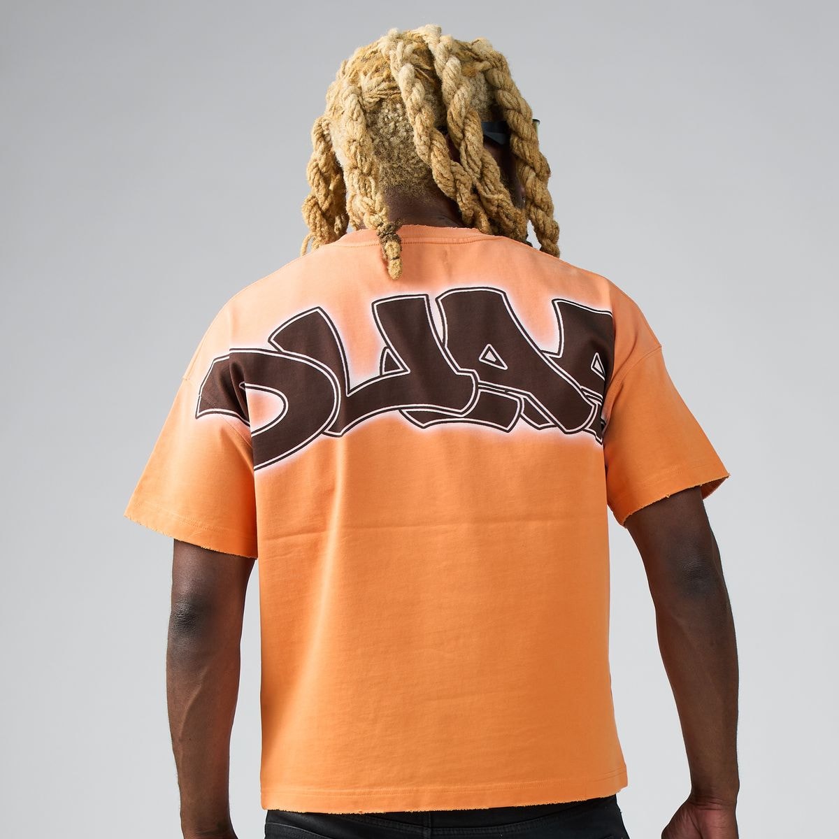DUAA CHAINLINK ORANGE T-SHIRT
