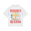 Undergold  Holy State The Savior Boxy Fit Tshirt White