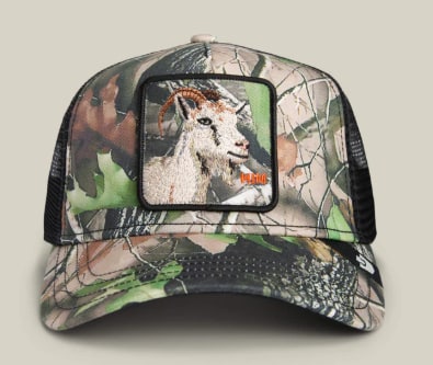 GOORIN BROS CAMOFLAGE GOAT HAT