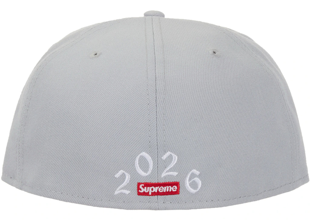 Supreme Devil S Logo New Era 59Fifty Cap (SS26) Grey