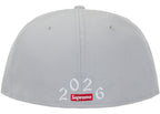 Supreme Devil S Logo New Era 59Fifty Cap (SS26) Grey