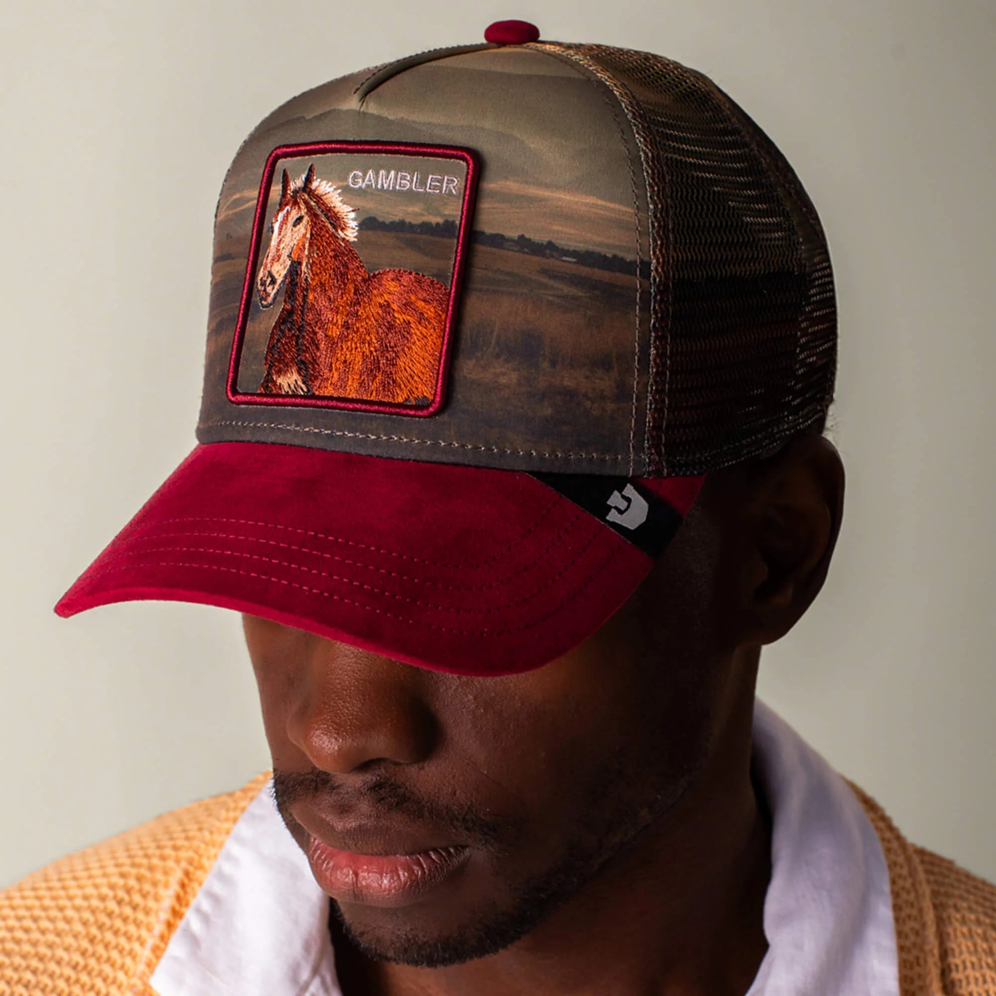 GOORIN BROS GAMBLER TRUCKER CAP