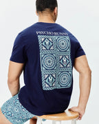 PSYCHO BUNNY FRANK BACK GRAPHIC T-SHIRT