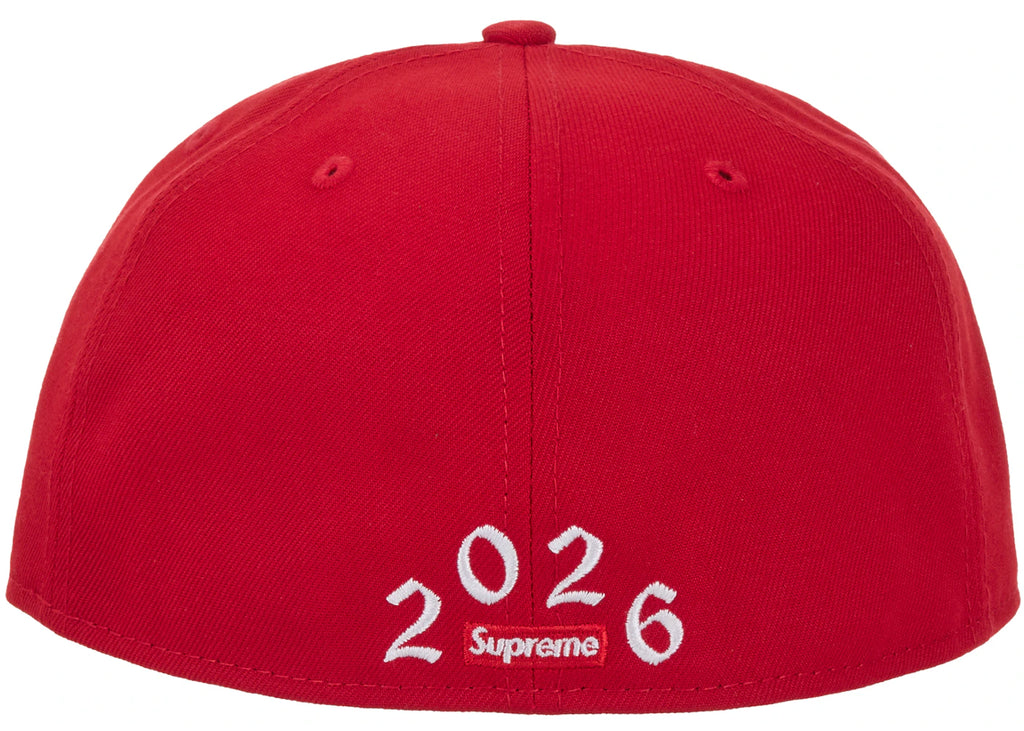 Supreme Devil S Logo New Era 59Fifty Cap (SS26) Red