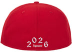 Supreme Devil S Logo New Era 59Fifty Cap (SS26) Red