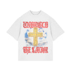 Undergold  Holy State The Savior Boxy Fit Tshirt White