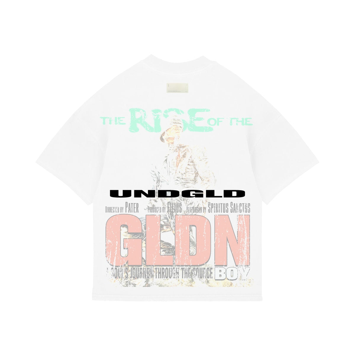 Undergold Holy State GLDN Prophecy Boxy Fit Tshirt White