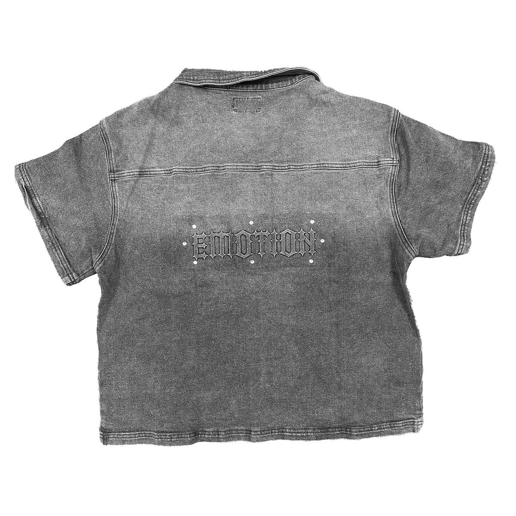 Mixed Emotions 'Paisley' Denim Grey Shirt