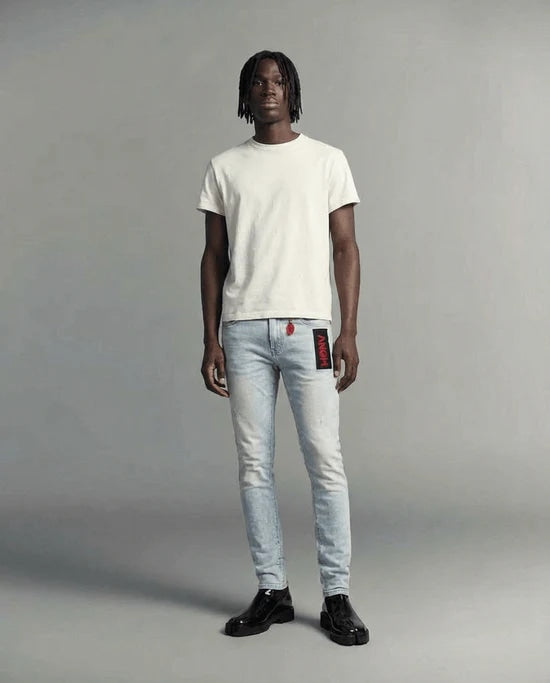 Anom 360 Ice Blue Skinny Jeans