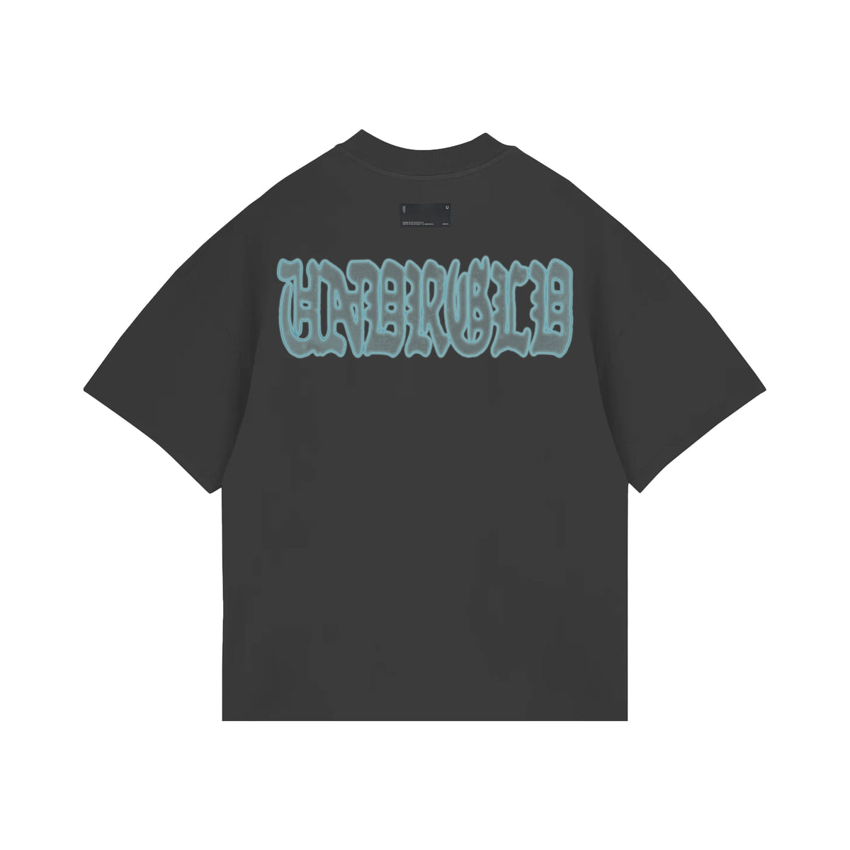 Undergold Holy State Divinity Boxy Fit Tshirt Vintage Black