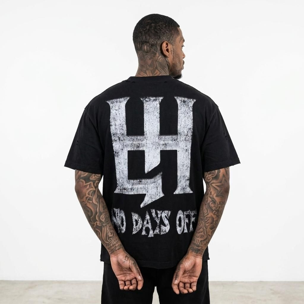 LIFE HUSTLERS BATGIRL BLACK T-SHIRT