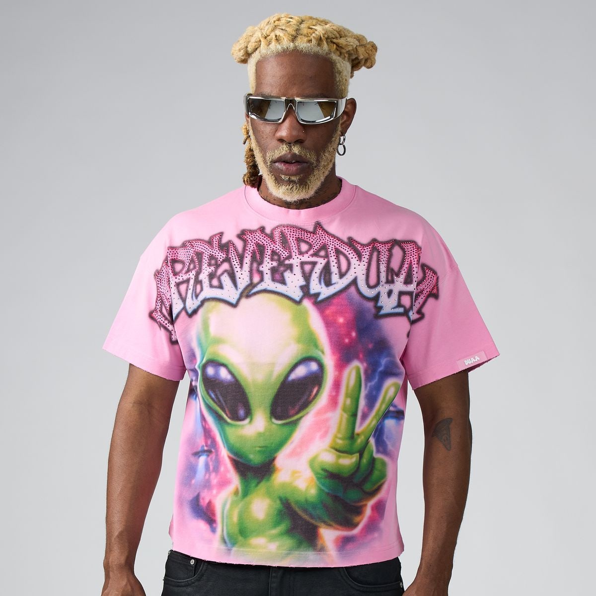 DUAA ALIEN PINK T-SHIRT