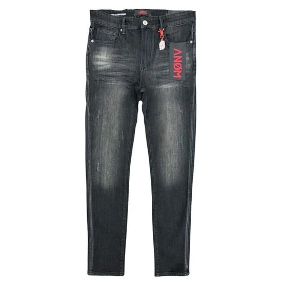 Anom 360 Vintage Black Skinny Jeans