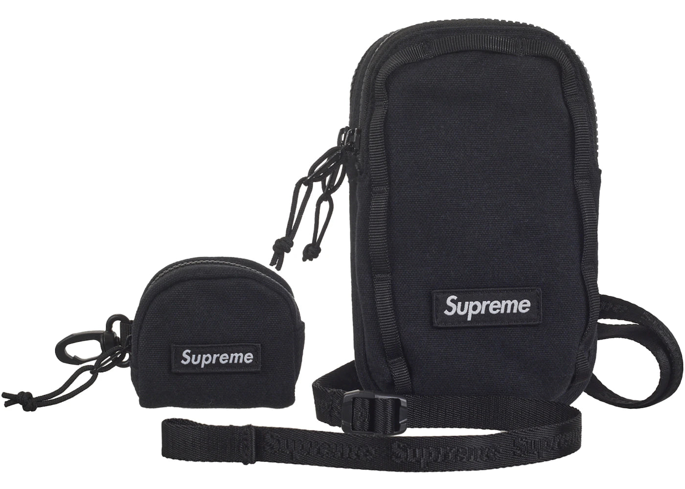 Supreme Camera Bag + Mini Pouch Black