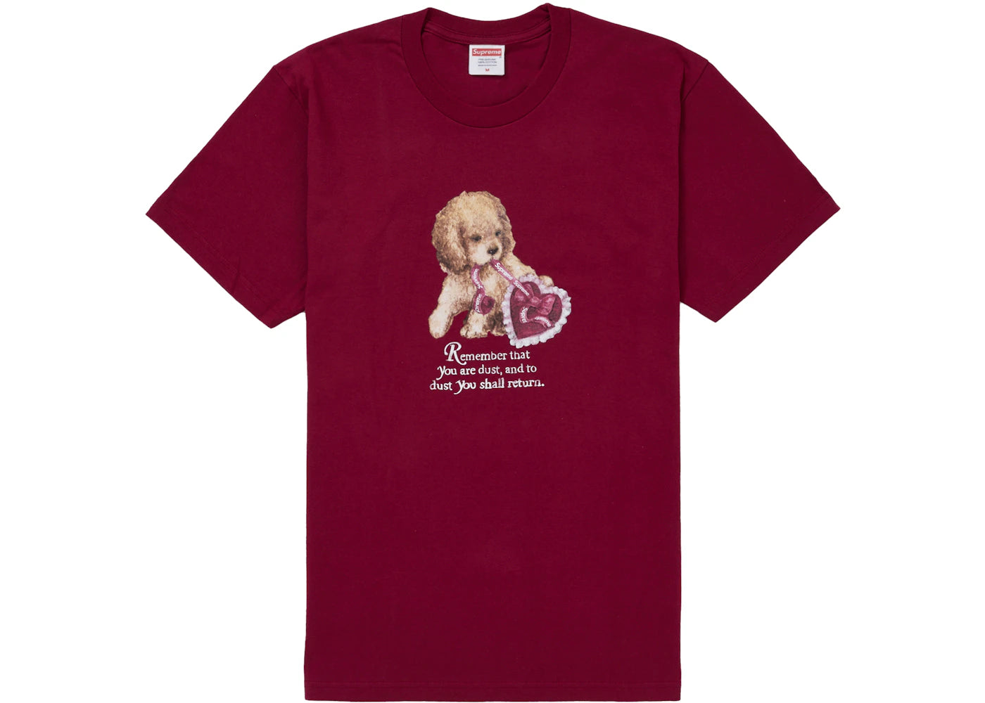 Supreme Dust Tee Cardinal