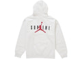 Supreme Jordan Hooded Sweatshirt (FW24) Ash Grey