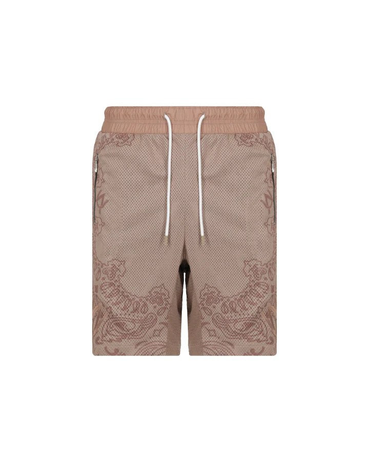 Aurum79 Nude Bandana Shorts