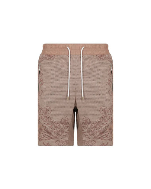 Aurum79 Nude Bandana Shorts