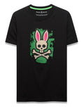 Psycho bunny marcus bunny graphic tee-black