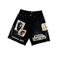 MIXED EMOTIONS Black “Chaos” Carpenter Shorts