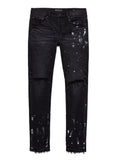 PURPLE P001 Black Resin Knee Slit