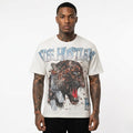 LIFE HUSTLERS LEOPARD WHITE T-SHIRT