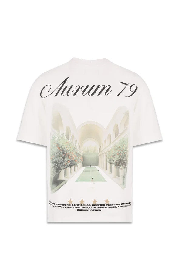 AURUM79 White Sport T-Shirt