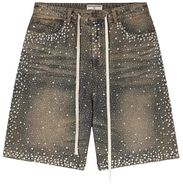 VALE FOREVER RAINSTORM INDIGO JORTS