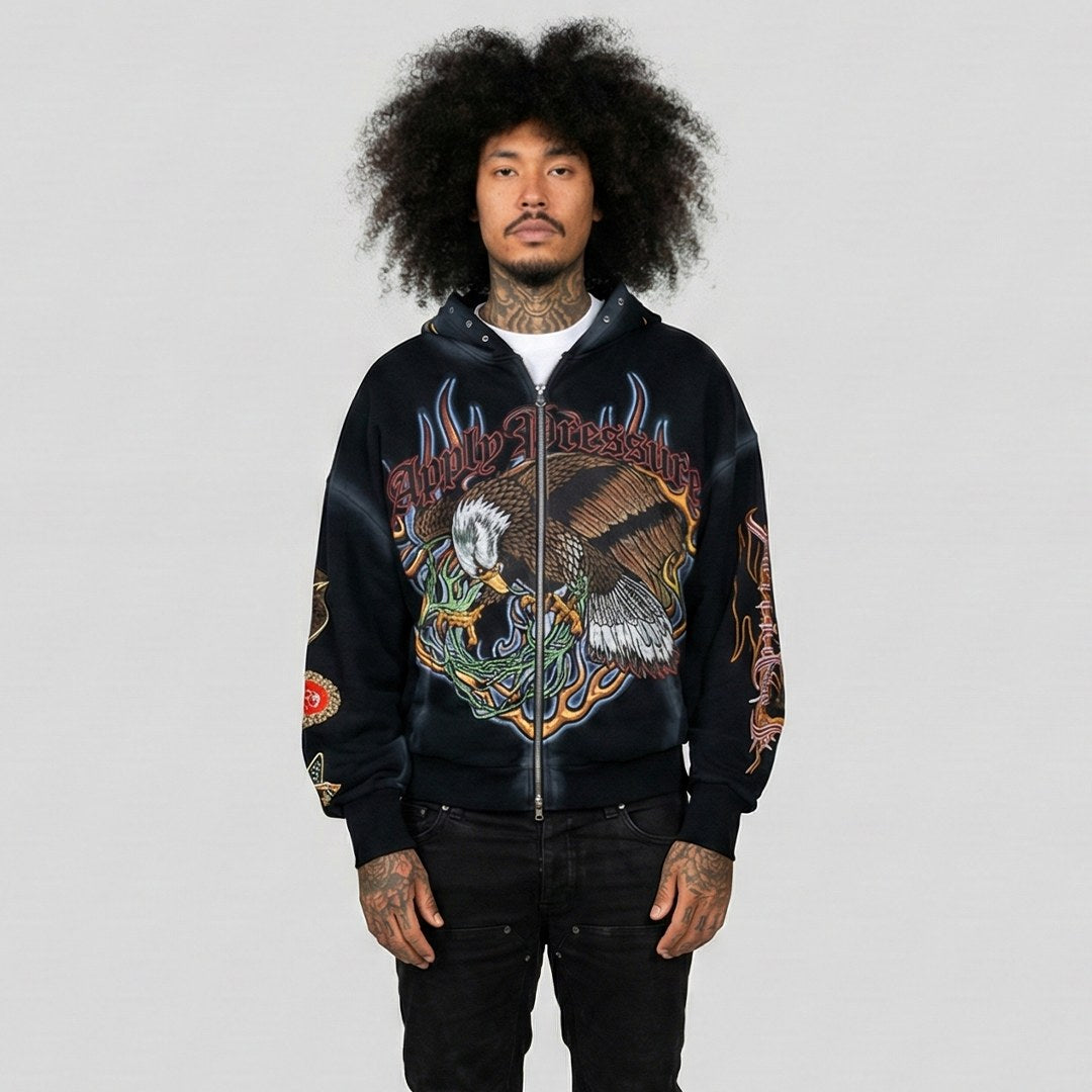 PARADISE LOST NO PRESSURE NO GLORY HOODIE
