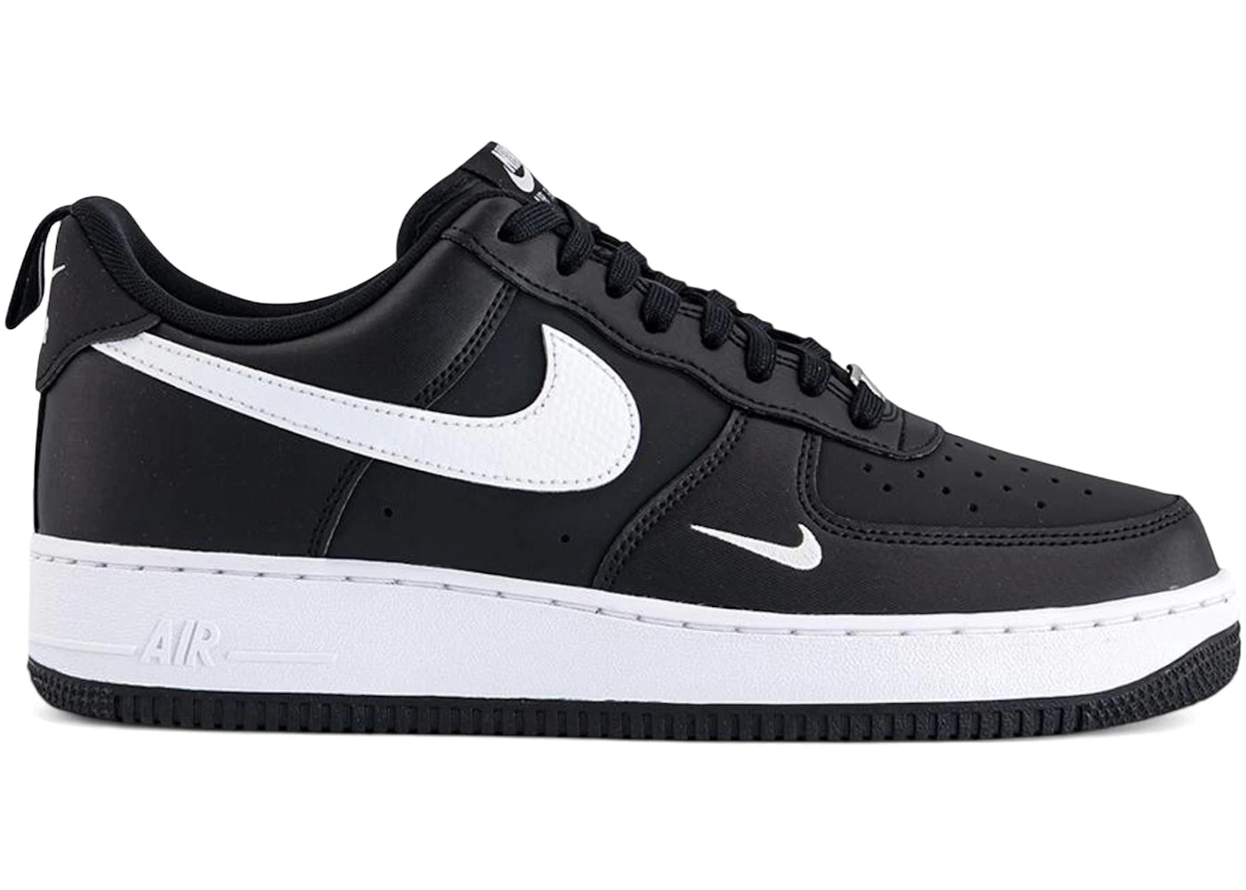 Nike Air Force 1 Low '07 LV8 Carbon Fiber Swoosh Black White