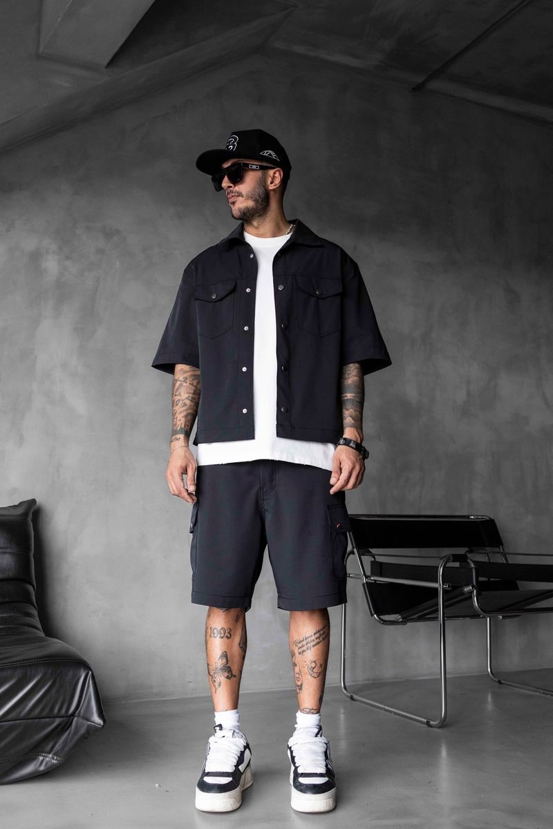 BLACK ISLAND Shirt & Short SET