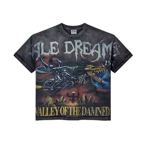 Vale Forever Ride The Dragon Black T-Shirt