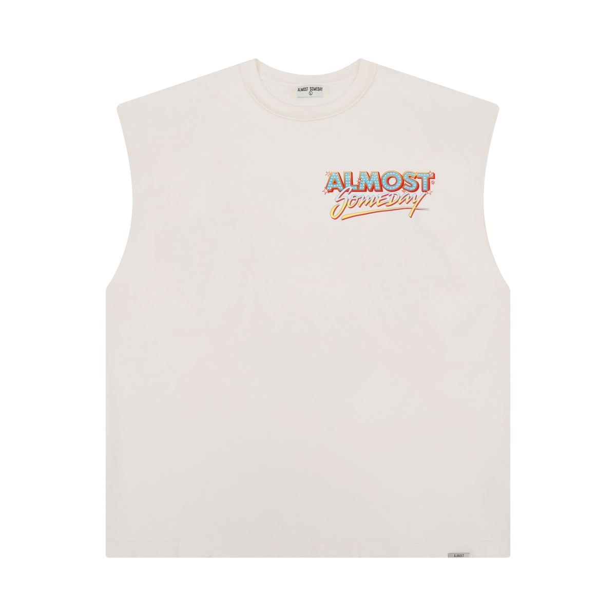 ALMOST SOMEDAY SHOWTIME CUT OFF TEE