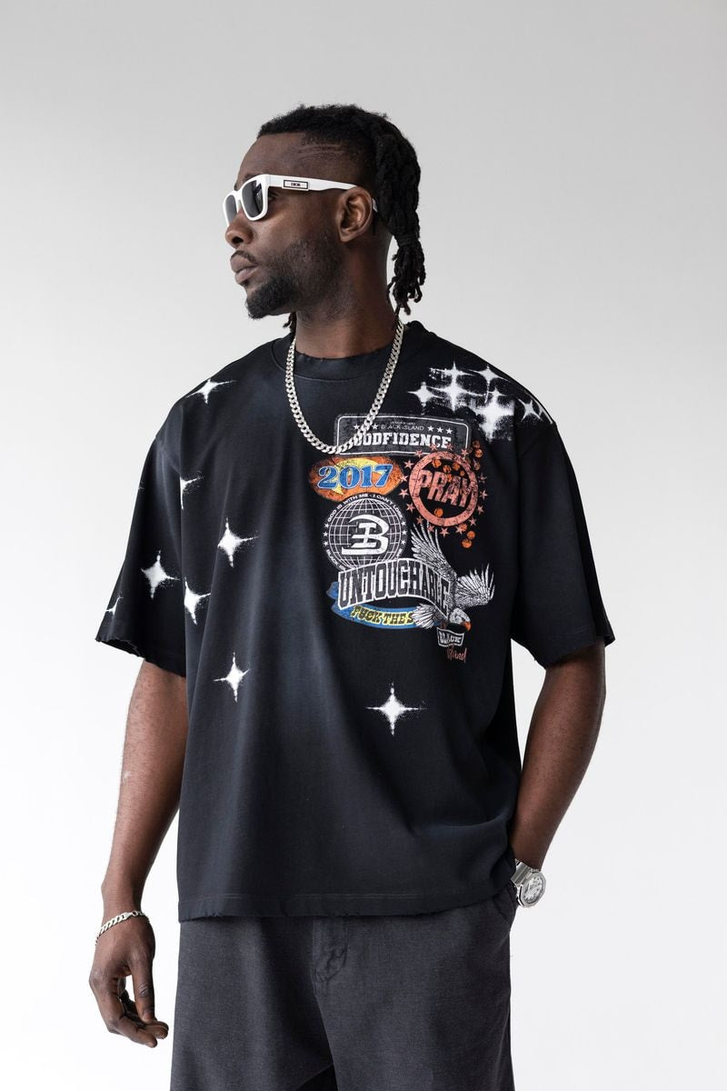 BLACK ISLAND UNTOUCHABLE T SHIRT