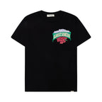 ALMOST SOMEDAY BLK HOLYROSE TEE
