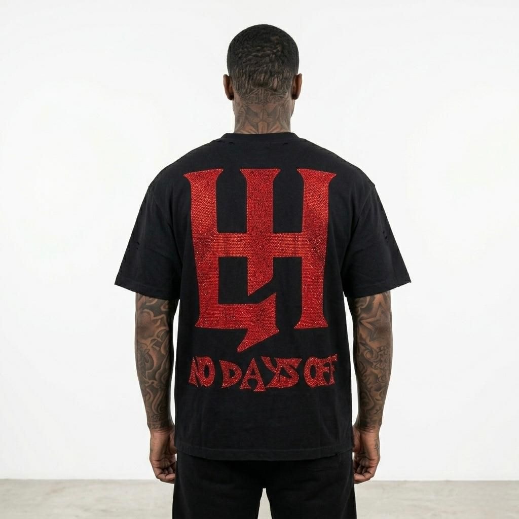 LIFE HUSTLERS APOCALYPSE BLACK T-SHIRT