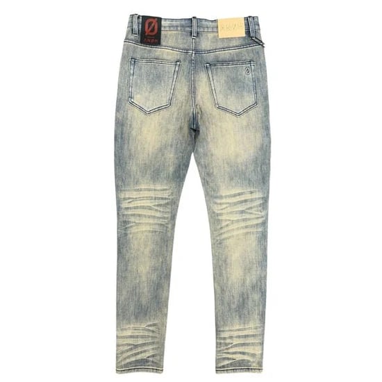 Anom 360 Mid Blue Wash Skinny Jeans