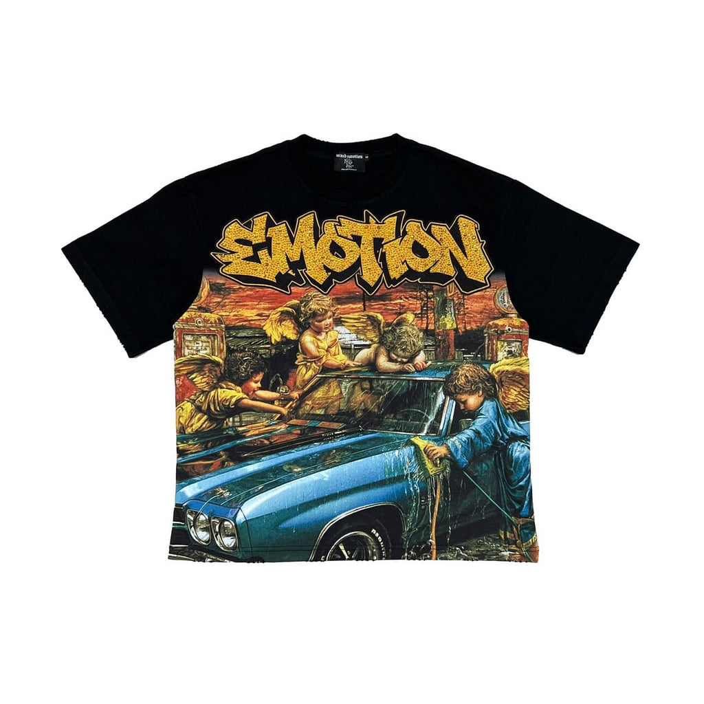Mixed Emotions Angel Wash T-Shirt