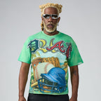 DUAA TROPICAL GREEN T-SHIRT